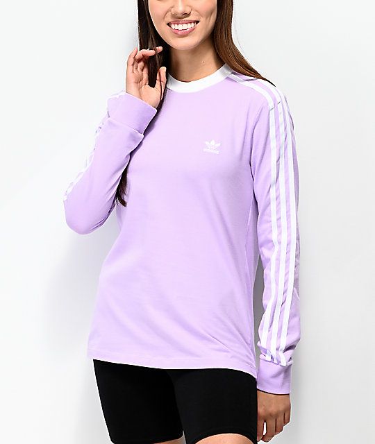 pastel purple adidas