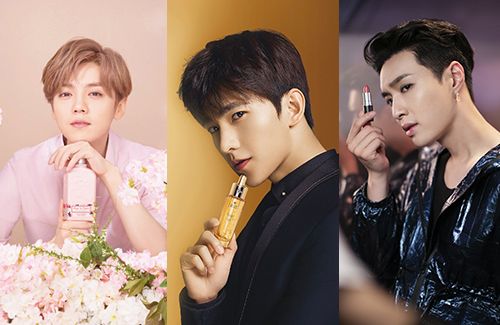 Chinese Male Idols Become Popular Endorsers For Cosmetics Brands Cosmetics Brands Celebrities Male Idol