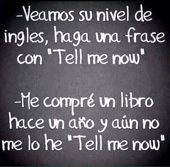 veamos su nivel de ingles