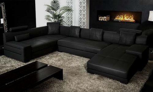 Choosing A Leather Sofa Improve Your Home Decor With Brand New Considering T Black Couch Colorful Living Room Couches Black Leather Couch, Clearance Leather Sectional Sofas