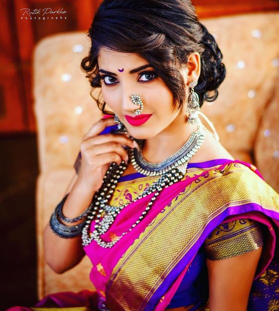 Angel Rai traditional Saree