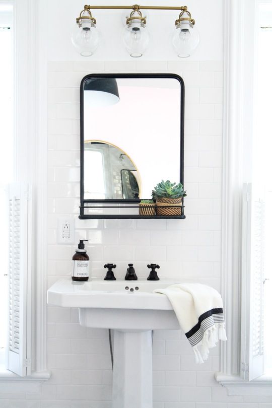 How To Choose The Right Bathroom Lighting Minimalist Inspiration Serene Bathroom Inspiration, How To Hang Mirror On Tile Wall