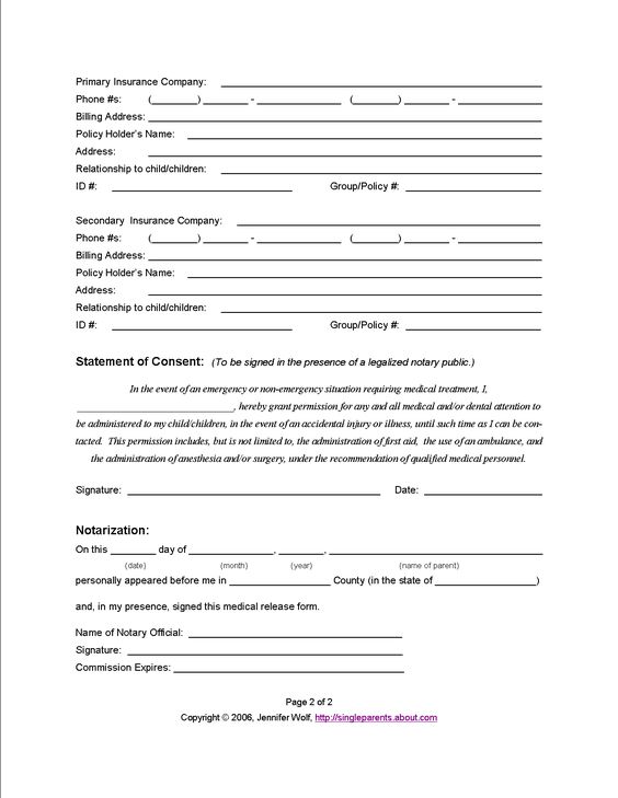 Medical Release Form mom stuff Pinterest - medical authorization release form Medical Release Form mom stuff Pinterest - medical authorization release form