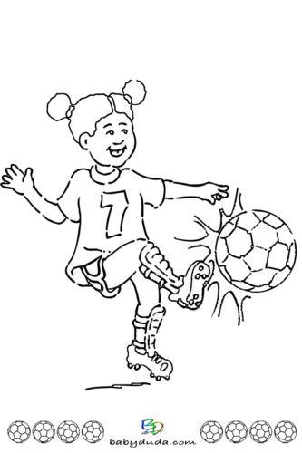 Fussball Ausmalbilder Spielfeld Ball Fussballfieber