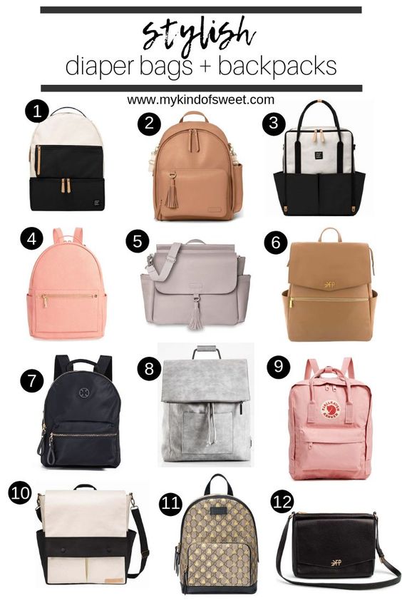 Stylish Diaper Bags + Backpacks - my kind of sweet