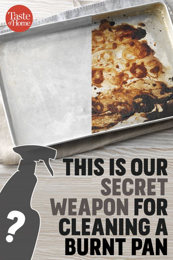 This Is Our Secret Weapon for Cleaning a Burnt Pan