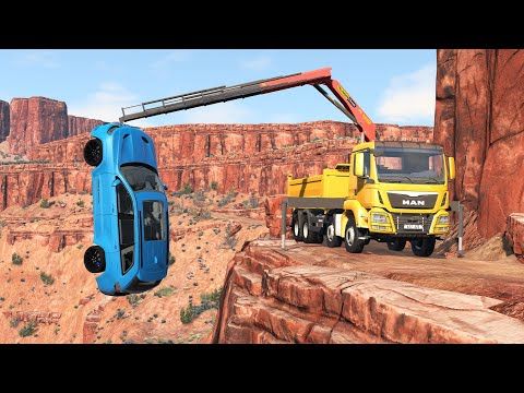 Cars vs Cliff Drops - BeamNG Drive - 🔥 ULTIMATE Edition Compilation - YouTube
