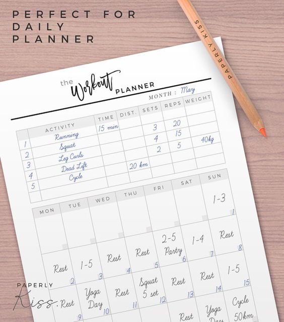 Monthly Goals, 12 Pages, A4 - A5 - Letter, Minimal \ Clean Goal - workout log sheets Monthly Goals, 12 Pages, A4 - A5 - Letter, Minimal \ Clean Goal - workout log sheets