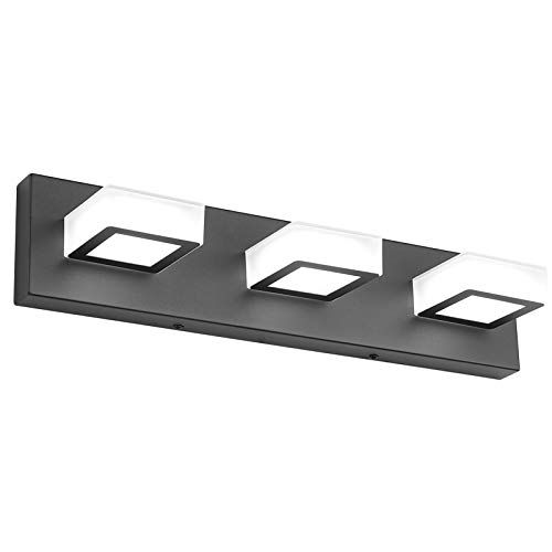 Ralbay Led Modern Black Bathroom Vanity Lights 3 Acrylic Wall Lighting Ralbay Led Modern Black Bathroom Vanity, Modern Vanity Led Light Fixtures