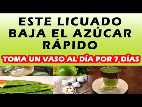Como bajar azucar en sangre rapidamente