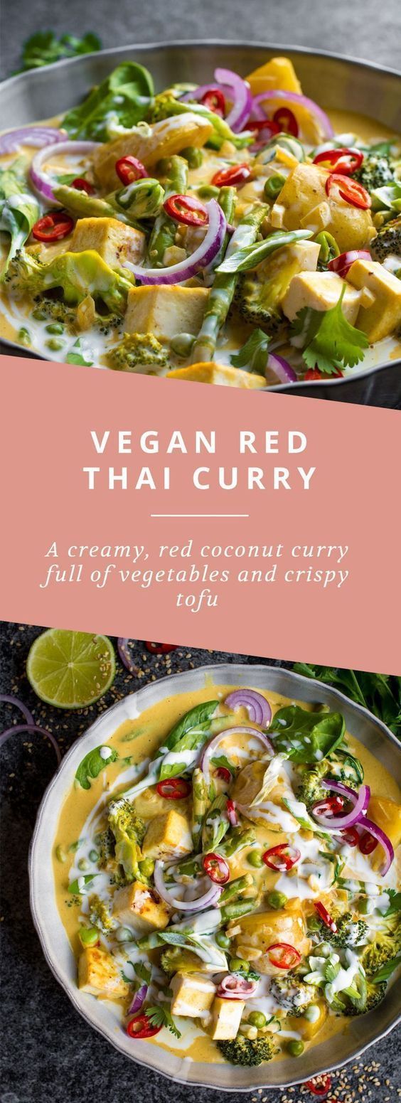 Vegan Red Thai Coconut Curry