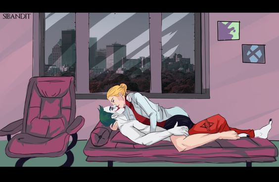 therapy time by sibandit | Lost My Puddin' (♦Harley Quinn♦) + Joker making out