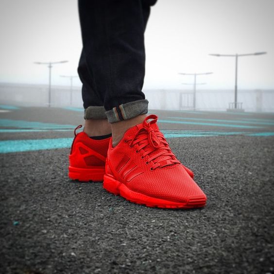 adidas flux all red adidas flux all red