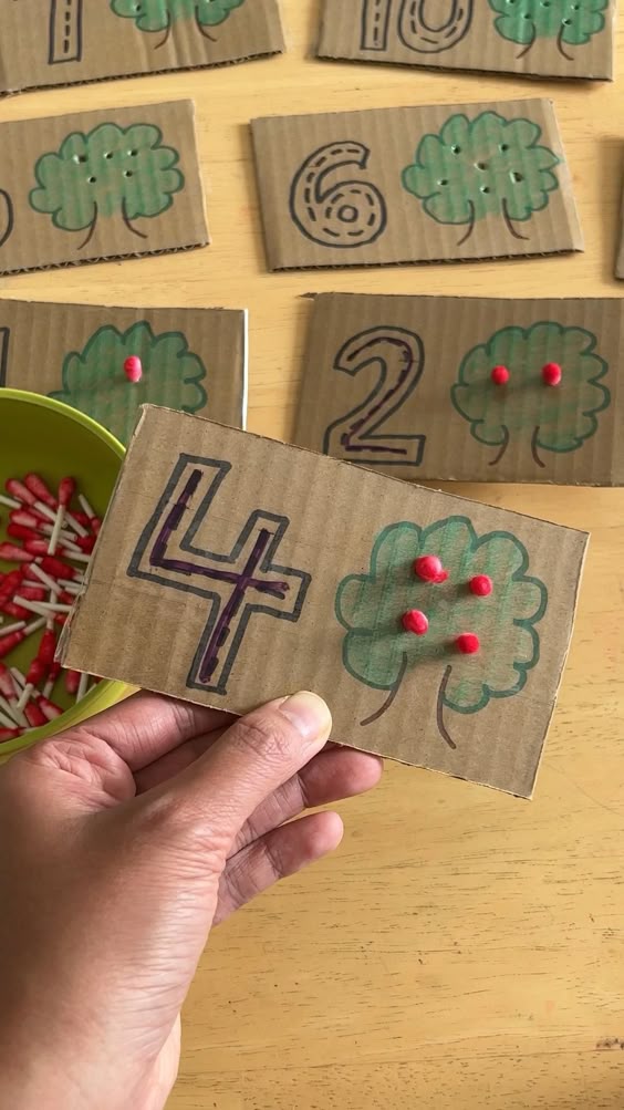 Apple Tree Counting Cards