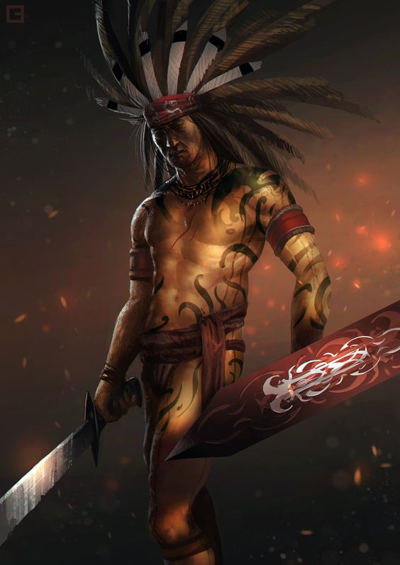 Gambaran Keling Dayak Warrior by BillCreative.deviantart.com on @deviantART