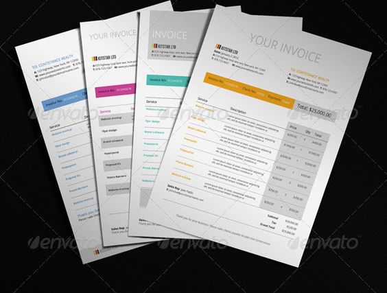 20 Creative Invoice \ Proposal Template Designs Despacho - design an invoice 20 Creative Invoice \ Proposal Template Designs Despacho - design an invoice