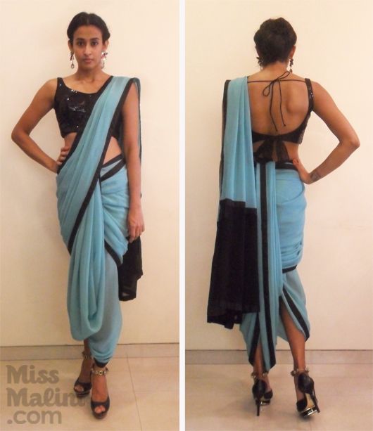 Exclusive: How To Drape The “Dhoti” Sari Like Sonam Kapoor!