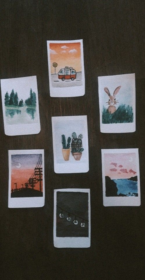 wallpapers Polaroid Fotos Malen pinterest