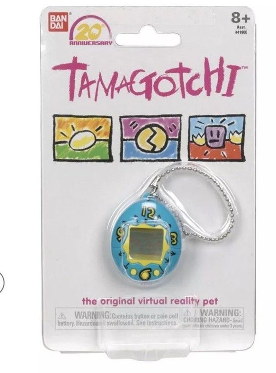 Black /& Orange Virtual Pet HTF NEW Bandai 20th Anniversary Series 3 TAMAGOTCHI