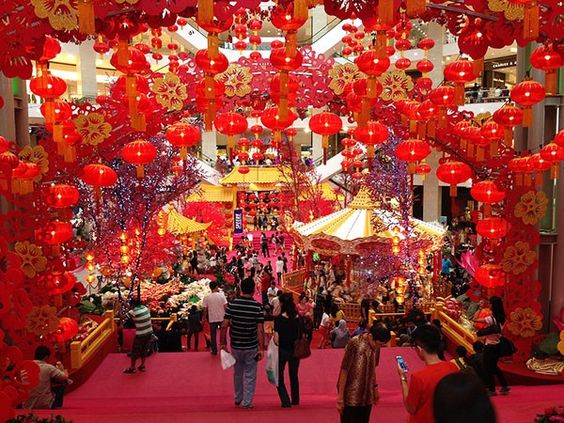 Tết ở Trung Quốc khắp nơi ngập tràn sắc đỏ