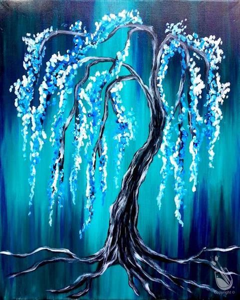 Painting With A Twist Colorado Springs Coupon Code Painting With A Twist How To Paint Peaceful Willow 35 Https Www Paintingwithatwist Com Studio Coloradosprings We Art Painting Painting Class Tree Painting
