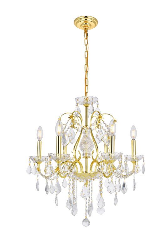 Diogo 6 Light Candle Style Classic Traditional Chandelier With Crystal Accents Traditional Chandelier Candle Styling Crystal Chandelier Bedroom