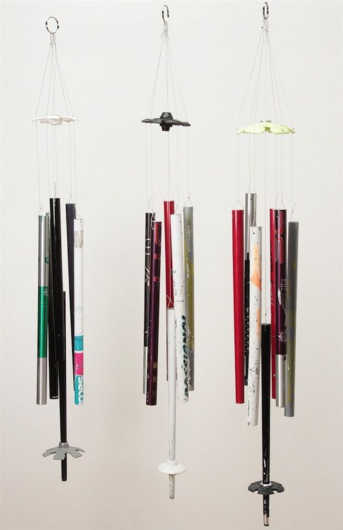 The Prettiest (And Most Bizarre) Upcycled Ski Furniture i lampe ski