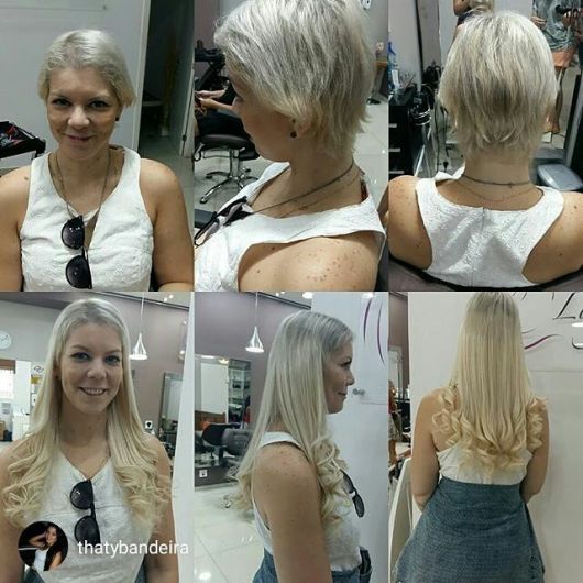 Mega Hair Ponto Americano