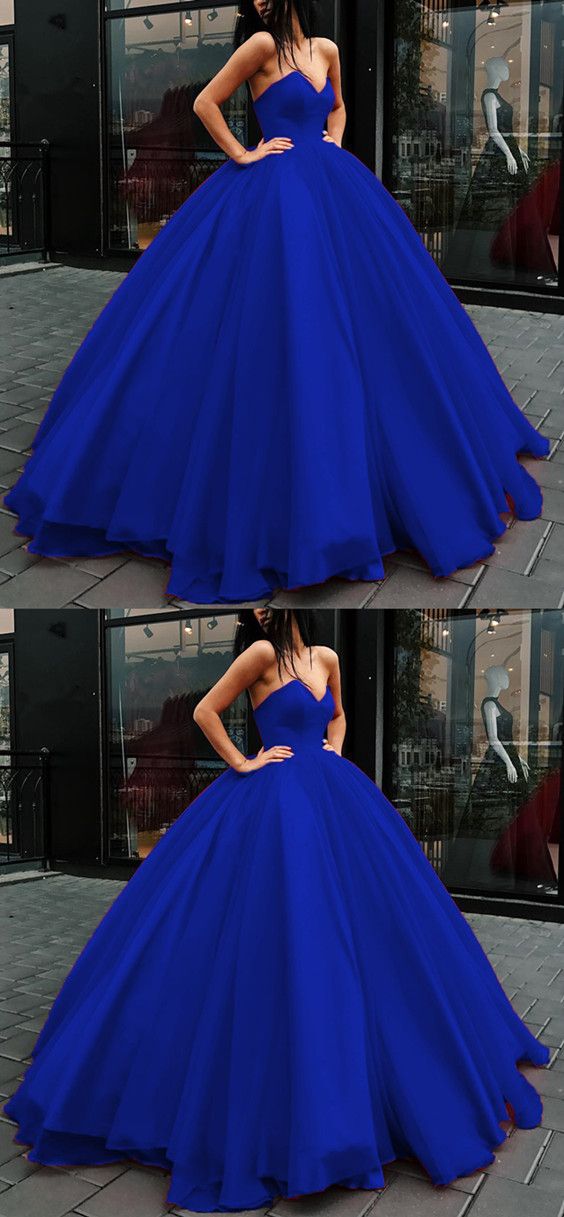 royal blue corset dress