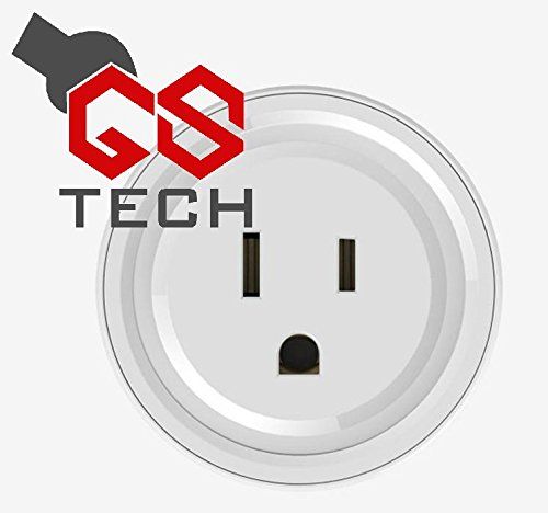 GS Tech Mini WiFi Smart Socket For Most Home Automation Systems Like Alexa Google Home Echo And More 2 Pack GS Tech Mini WiFi Smart Socket For Most Home Automation Systems Like Alexa Google Home Echo And More 2 Pack