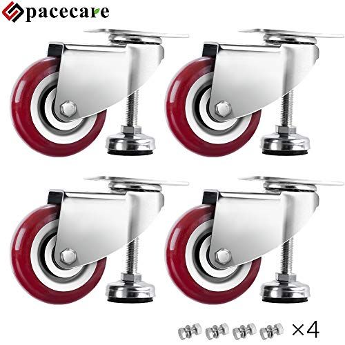 MUMA Heavy Duty Nylon Casters 2/2.5/3 Inch Low Center Of Gravity Wear-resistant Casters Load Capacity 600KG Industrial Universal Brake Caster Set Of 4 Color : Orientation, Size : 3-inch 4 pieces MUMA Heavy Duty Nylon Casters 2/2.5/3 Inch Low Center Of Gravity Wear-resistant Casters Load Capacity 600KG Industrial Universal Brake Caster Set Of 4 Color : Orientation, Size : 3-inch 4 pieces