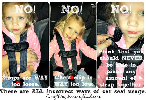 Car Seat Tips for Parents - The Incorrect and Correct Way to use a car seat!