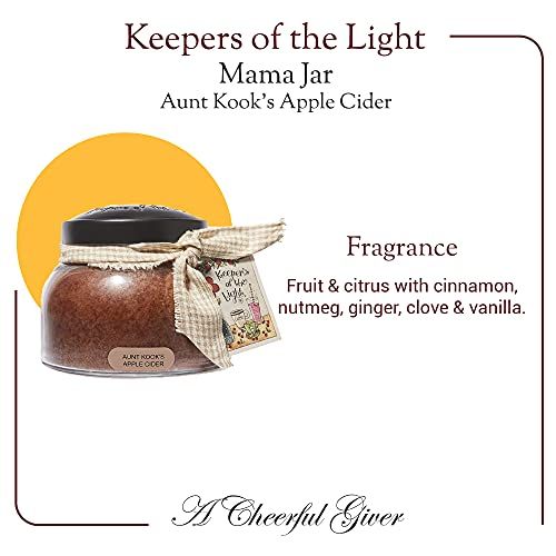 Spicy Cinnamon Keepers of the Light Mama Jar Spicy Cinnamon Keepers of the Light Mama Jar
