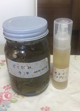 手作り化粧品の作り方まとめ 化粧水やフェイスクリームは簡単に作れるよ 田舎でゆったり暮らしたい どくだみ 虫除けスプレー ドクダミ