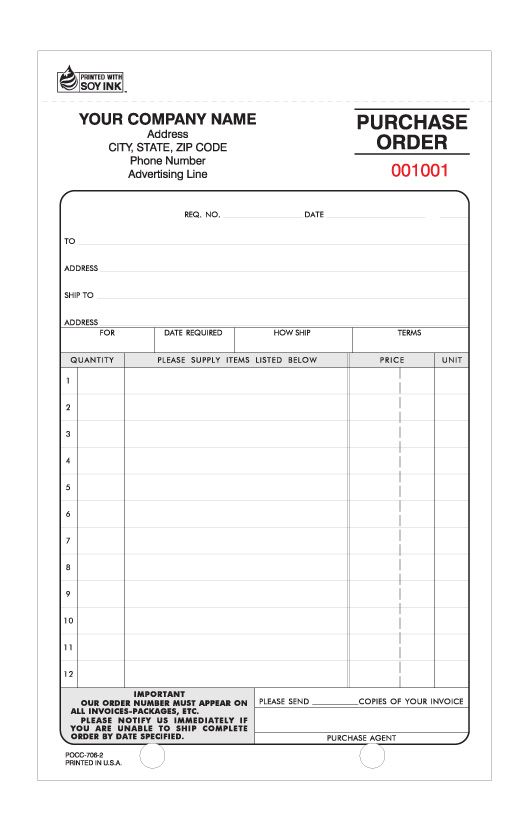 Purchase Order Form - Printable Download Order form and Craft - purchase order for services template Purchase Order Form - Printable Download Order form and Craft - purchase order for services template