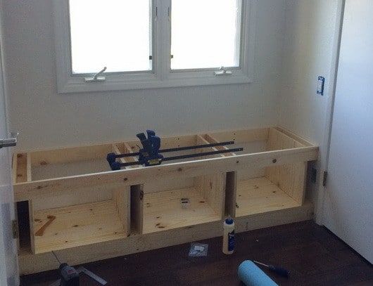 Diy Wooden Window Bench Seat With Storage Seating Diy Wooden Window Bench Seat With, Bench Seating With Storage Plans