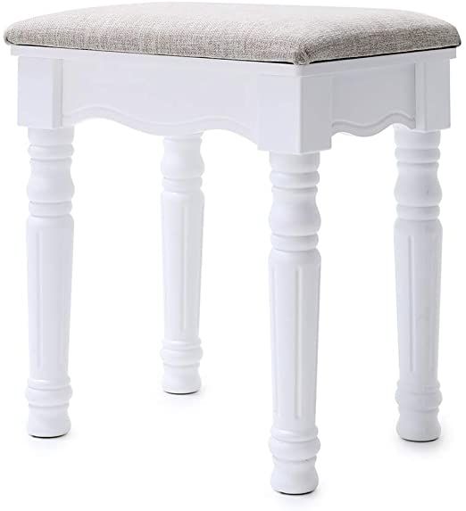 Macsen Metal Round Vanity Stool Vanity Stool Vanity Seat Stool