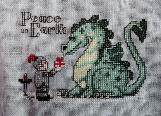 Embroidery art stitch Dragon cross stitch pattern Fantasy dragon portrait Magic decor ornament decor Hand embroidery pattern