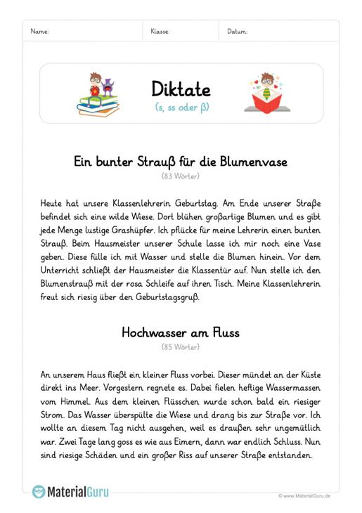S Ss ß Arbeitsblätter - Worksheets