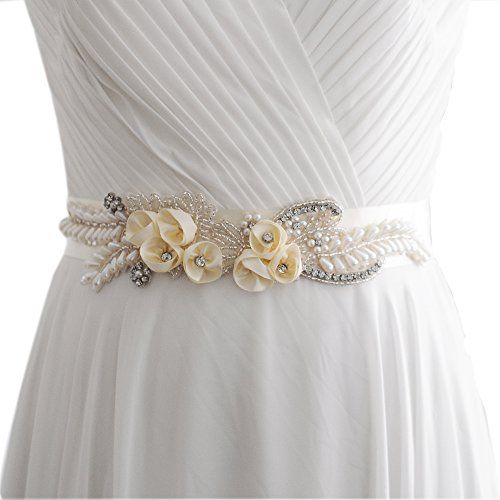 Azaleas Womens Crystal Wedding Belt Sashes Bridal Sash Belt for Wedding