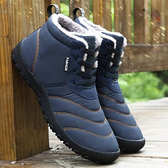 Dreamcity Mens Winter Snow Boots Waterproof Insulated Outdoor Shoes