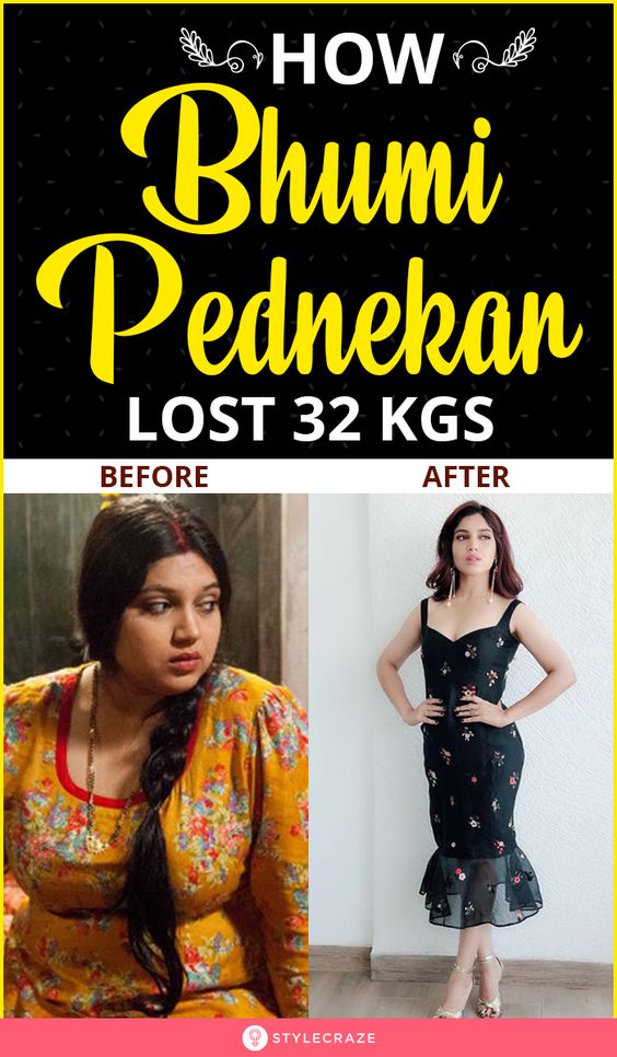 How Bhumi Pednekar Lost 32 Kgs – Diet And Workout Secrets