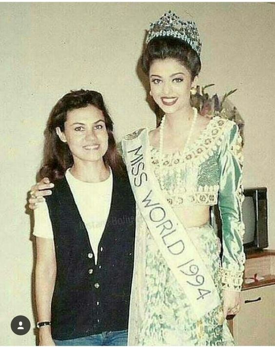 Rare pic of Aishwarya rai