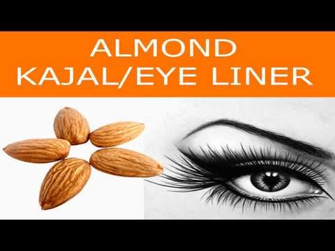 How to make almond kajal | Kajal at Home | Home made kajal | Natural Kajal at Home | DIY Kajal - YouTube