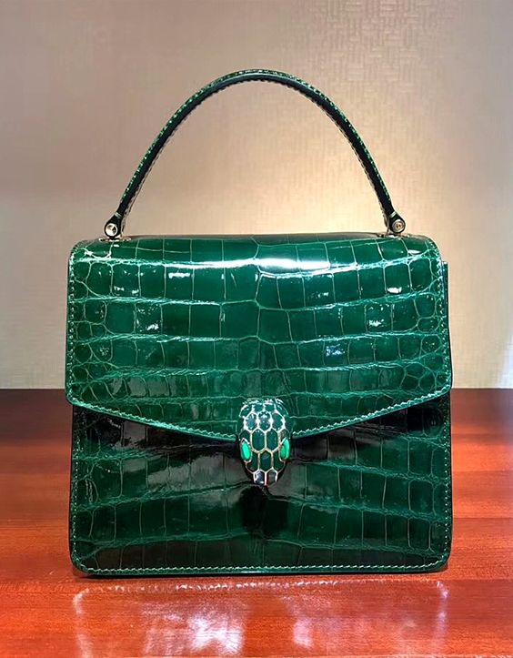 Alligator Skin Shoulder Handbags Crossbody Bags