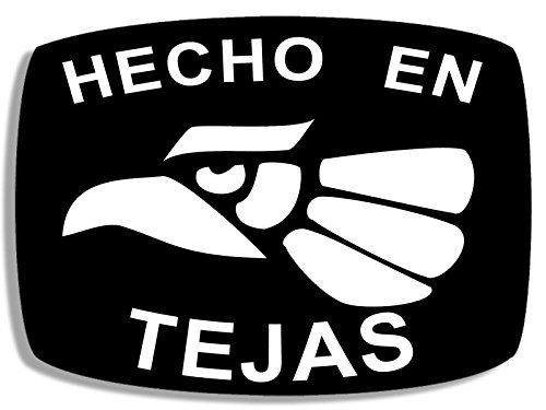 Amazon Com American Vinyl Hecho En Tejas Sticker Made In Texas