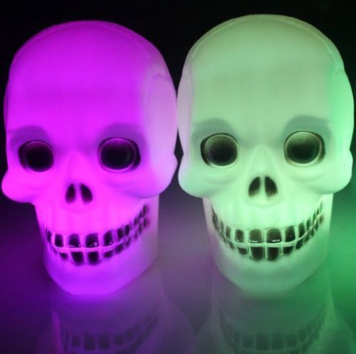 Halloween Flash Skull Grimace LED Lantern Night Light Lamp Decoration Fashion Halloween Flash Skull Grimace LED Lantern Night Light Lamp Decoration Fashion