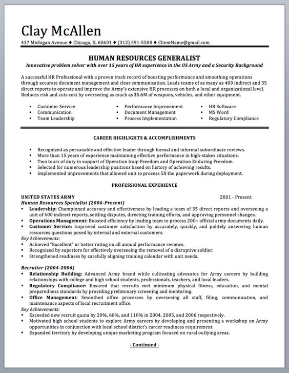 Professionally written military resume to civilian sample and - sample professional military resume Professionally written military resume to civilian sample and - sample professional military resume