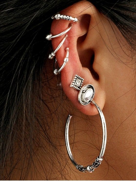 Nuevo Boho Turtle Geometry Pendientes Colgantes Lady Retro Nuevo Boho Turtle Geometry Pendientes Colgantes Lady Retro