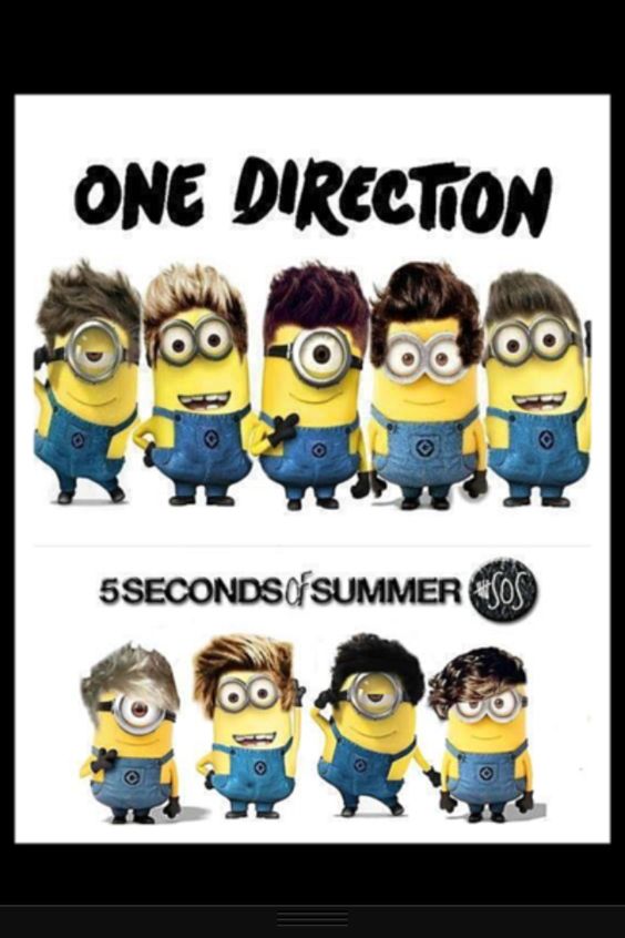 1D and 5sos minions